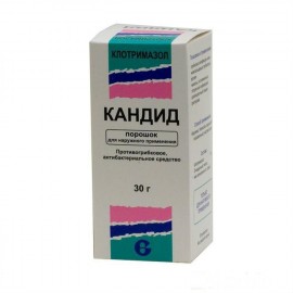 Кандид пор д/наружн пр 1% 30г N1 фл пласт ПК