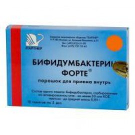 Бифидумбактерин форте пор д/внут пр 50млн.КОЕ/пак 0,85г N10 пак ПК