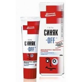 Синяк-OFF ДОКТОР БИОКОН Гель д/экспресс-удаления синяков без тонирующего эфф 30г