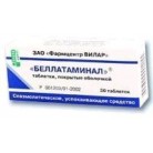 Беллатаминал таб п/о N30 уп кнт-яч ПК