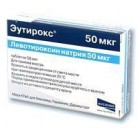 Эутирокс таб 50мкг N100 бл ПК <25*4>