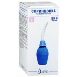 Спринцовка ирригационная Альпина Пласт тип БИ пластизольная ПВХ №9 320мл