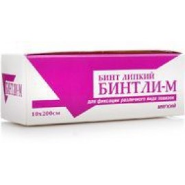 Бинт липкий БИНТЛИ-М Пальма мягкий эласт 10см х 2м рулон