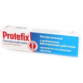 Крем для фиксации зубных протезов Protefix экстра-сильный 24г 20мл