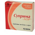 Суприма-ЛОР таб д/рассас (клубничные) N16 стрип ПК