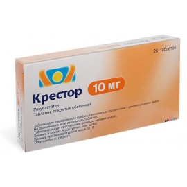 Крестор таб п.п.о. 10мг N28 бл ПК <14*2>