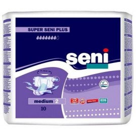 Подгузники SENI Super Plus air для взрослых р.Medium N10 уп