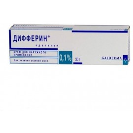 ДИФФЕРИН КРЕМ Д/НАРУЖН ПР 0,1% 30Г N1 ТУБА АЛЮМ ПК