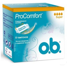 Тампоны женские гигиенические o.b. pro comfort Super N8 уп