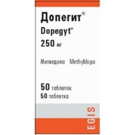Допегит таб 250мг N50 фл т ст ПК