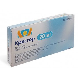 Крестор таб п.п.о. 20мг N28 бл ПК <14*2>