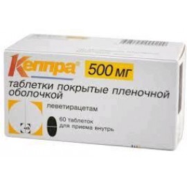 Кеппра таб п.п.о. 500мг N60 уп кнт-яч ПК <10*6>