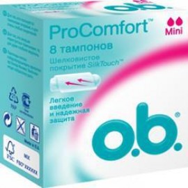 Тампоны женские гигиенические o.b. pro comfort Mini N8 уп