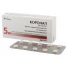 Коронал таб п.п.о. 5мг N30 бл ПК <10*3>