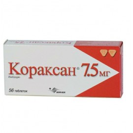 Кораксан таб п.п.о. 7,5мг N56 бл ПК <14*4>