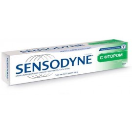 Зубная паста SENSODYNE F с фтором 50мл