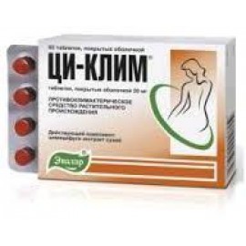 ЦИ-КЛИМ таб п.п.о. 20мг N60 бл ПК