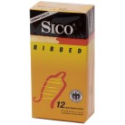 Презервативы SICO Ribbed ребристые N12 уп