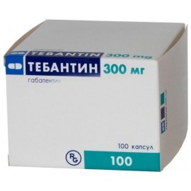 Тебантин капс 300мг N100 бл ПК <10*10>