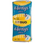 Прокладки женские Always Ultra Light ароматизированные N20 уп <10*2>