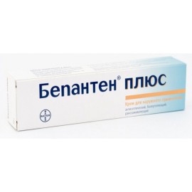 Бепантен плюс 5% + 0,5% крем д/наружн пр 30г N1 туба алюм ПК