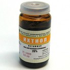 Ихтиол мазь д/наружн пр 20% 25г N1 бан стекл