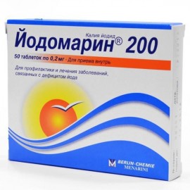 Йодомарин 200 таб 0,2мг N50 бл ПК <25*2>