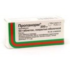 Пропанорм таб п.п.о. 300мг N50 бл ПК <10*5>