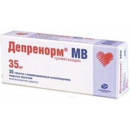 Депренорм МВ таб пролонг высв п.п.о. 35мг N30 уп кнт-яч ПК