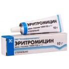 Эритромициновая мазь глазн 10000ЕД/г 10г N1 туба ПК