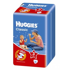Подгузники детские Huggies Classic р.3 (4-9кг) N16 уп
