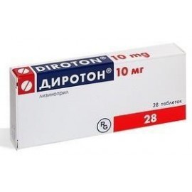 Диротон таб 10мг N28 бл ПК <14*2>