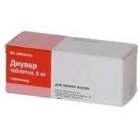 Диувер таб 5мг N60 бл ПК <10*6>