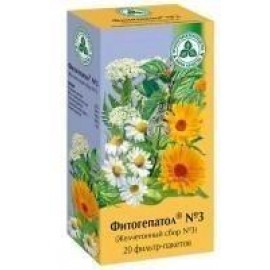 Фитогепатол №3 (Желчегонный сбор №3) ФармаЦвет сбор пор 2г N20 фильт-пак ПК