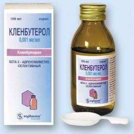 КЛЕНБУТЕРОЛ СИРОП 0,0001% 100МЛ N1 ФЛ ПК