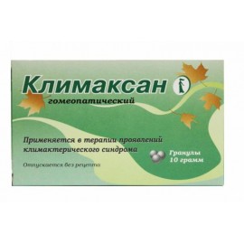 Климаксан гомеопатический гран гомеопат 10г N1 пак ПК