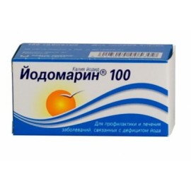 Йодомарин 100 таб 0,1мг N100 фл т ст ПК
