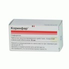 Коринфар таб пролонг высв п.п.о. 10мг N50 фл ПК