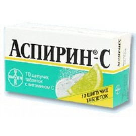 Аспирин-С таб шип 400мг 240мг N10 стрип ПК <2*5>