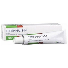 Тербинафин крем д/наружн пр 1% 30г N1 туба алюм ПК