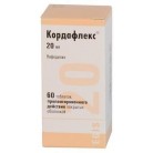 Кордафлекс таб пролонг п.п.о 20мг N60 фл ПК