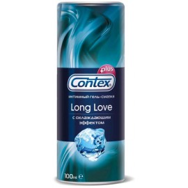 Гель-смазка интимный CONTEX Long love с охлаждающим эффектом 100мл