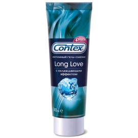 Гель-смазка интимный CONTEX Long love с охлаждающим эффектом 30мл