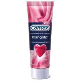 Гель-смазка интимный CONTEX Romantic с ароматом клубники 30мл