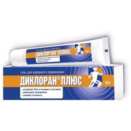 Диклоран плюс гель д/наружн пр 30г N1 туба ПК