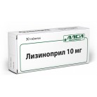 Лизиноприл-АЛСИ таб 10мг N30 уп кнт-яч ПК <10*3>
