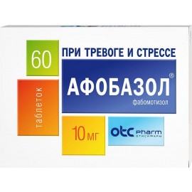 Афобазол таб 10мг N60 уп кнт-яч ПК