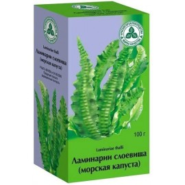 Ламинарии слоевища (морская капуста) ФармаЦвет измельч 100г N1 пак ПК