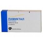Ламиктал таб 25мг N30 бл ПК <10*3>
