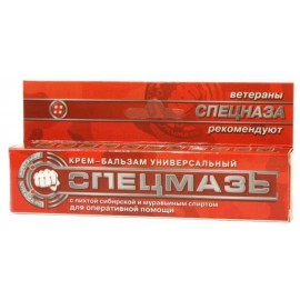 Спецмазь Spetzmaz Brand Крем-бальзам универсальный с пихтой сибирской и муравьиным спиртом 44мл